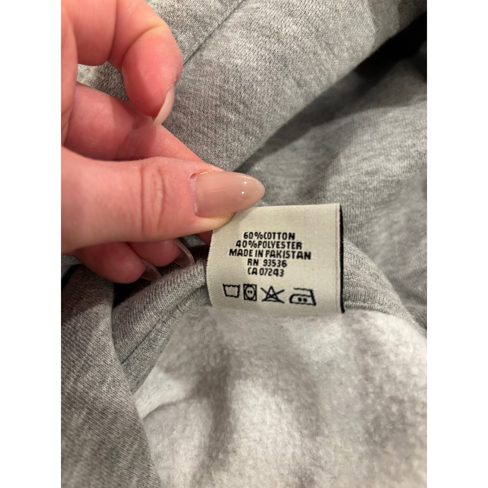 ALIFE x Crack "Wolfpack" Embroidered Hoodie‎ Gray Men's Size Large EUC - Picture 6 of 11